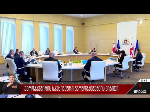 ევროკავშირის სპეციალური წარმომადგენლის ვიზიტი